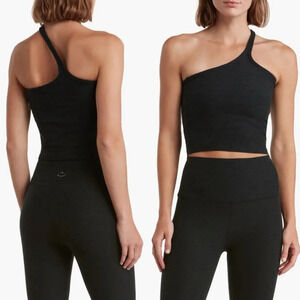 NWT Beyond Yoga Spacedye One Up Cropped Tank in Darkest Night Size Small